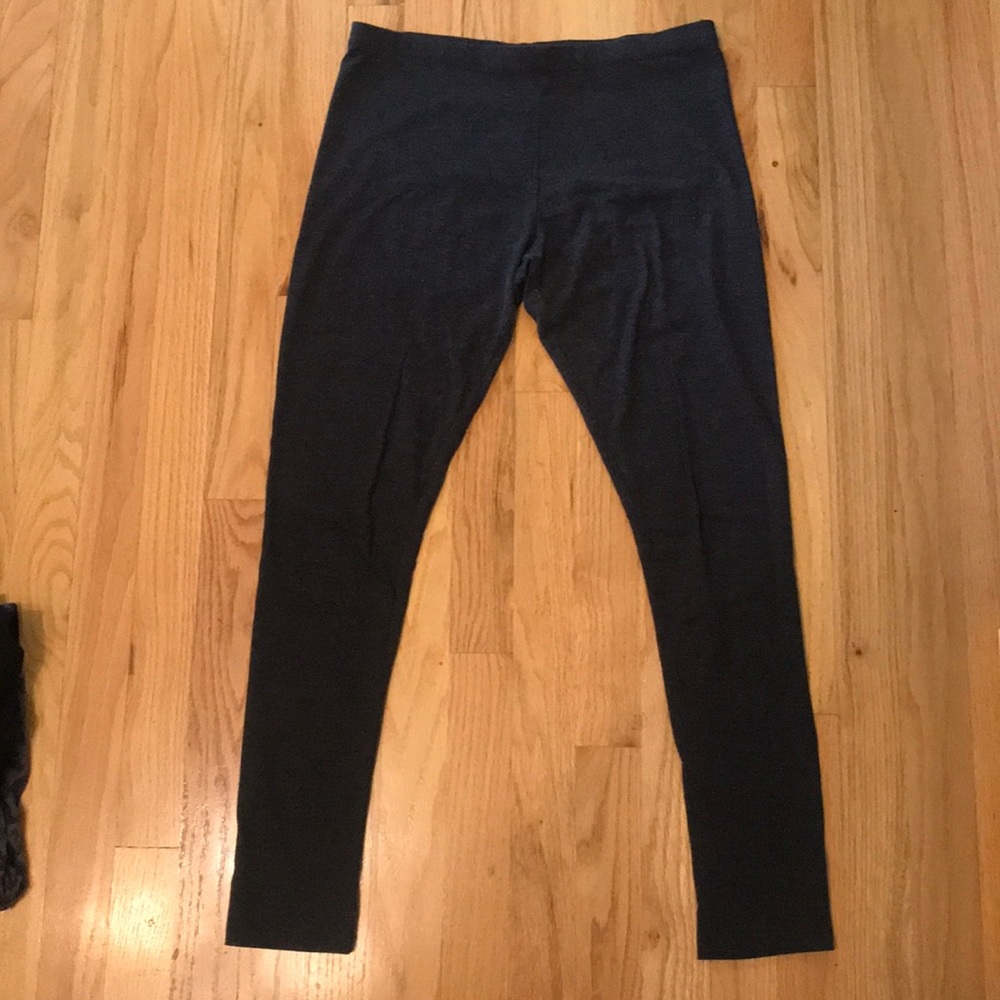 H&M grey stretchy leggings , barely used